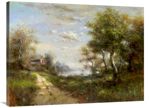 Global Gallery GCS-132397-3040-142 30 x 40 in. Morning Walk Art Print 