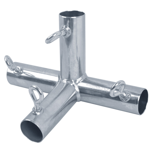 AHC 7566607 P4I 1.5 x 1.5 x 1.5 in. Dia. Galvanized Steel Canopy Fitti