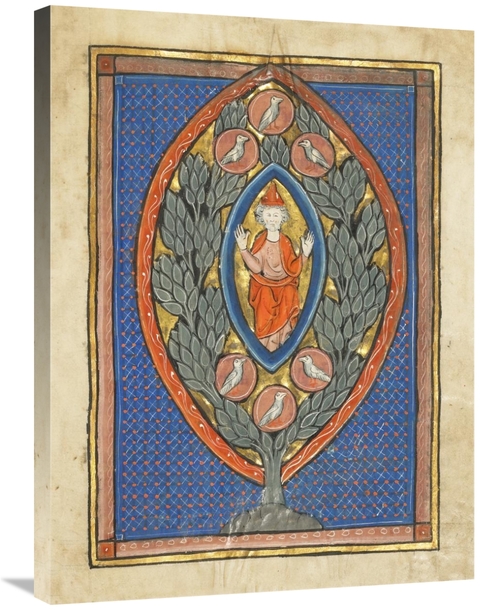 Global Gallery GCS-454761-2432-142 24 x 32 in. A Man Enthroned within 