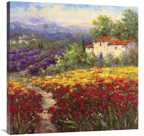 Global Gallery GCS-125300-3636-142 36 x 36 in. Fleur Du Pays II Art Pr