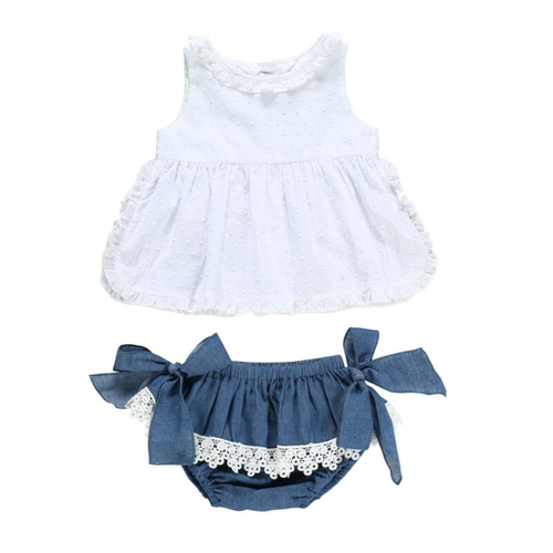 Cute Kids Baby Girl Outfits Summer Clothes