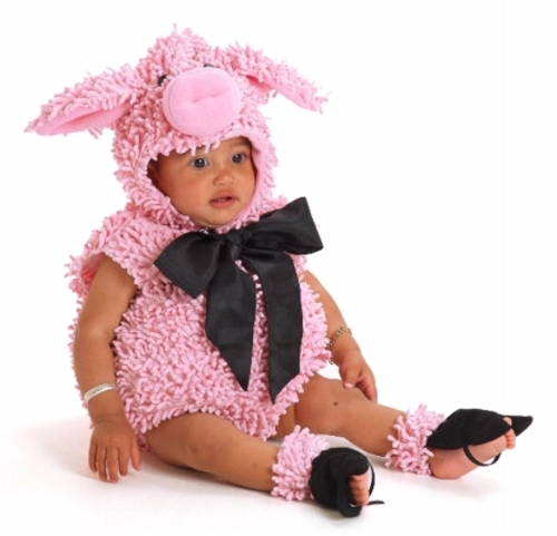 Princess Paradise 197694 Squiggly Pig Infant-Toddler Costume Size: 6/1
