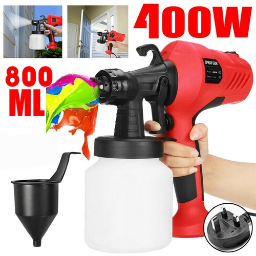 Electric Paint Sprayer Spray Gun Fence Wall Painting Tool