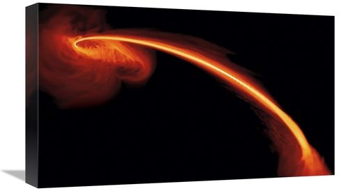 Global Gallery GCS-450031-22-142 22 in. Black Hole Caught Red-Handed i