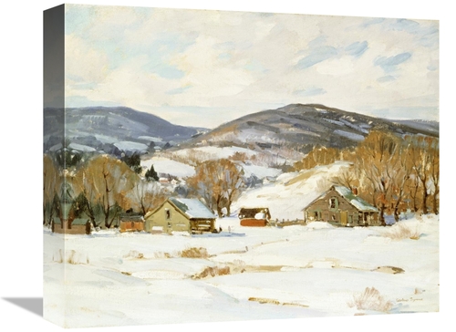 Global Gallery GCS-268571-16-142 16 in. Early Snow Art Print - George 