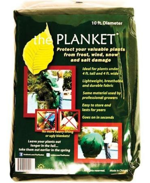 Brainchild 7367295 10 ft. Planket Frost Protection Blanket, Round