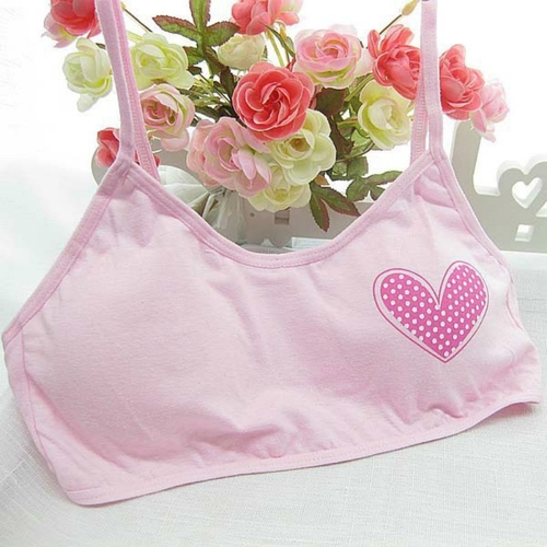 Newest High Quality Girls Bra Wreless Thin Cup