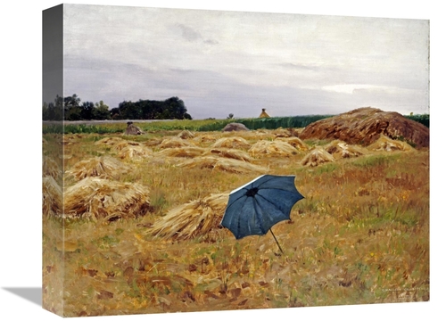Global Gallery GCS-268373-16-142 16 in. The Blue Umbrella Art Print - 