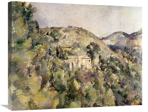 30 in. La Collines Des Pauvres Art Print - Paul Cezanne