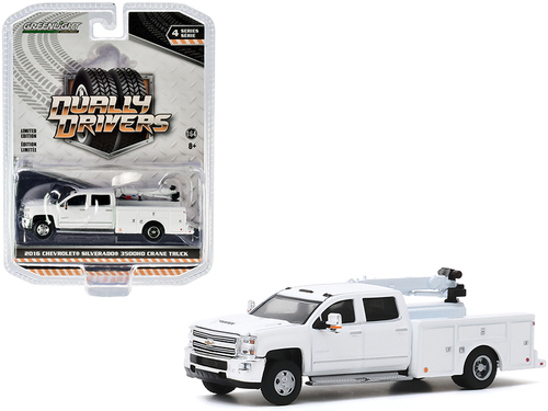 2016 Chevrolet Silverado 3500HD Dually Crane Truck White \Dually
