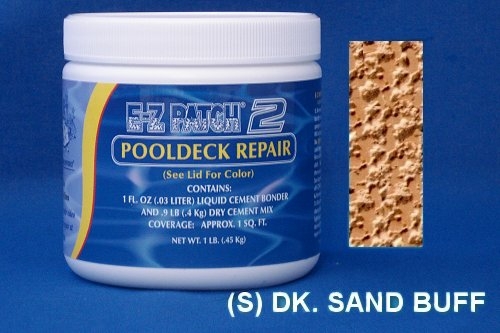 EZ Products EZP-021 3 No. POOLDECK REPAIR - - S DARK SAND BUFF EACH