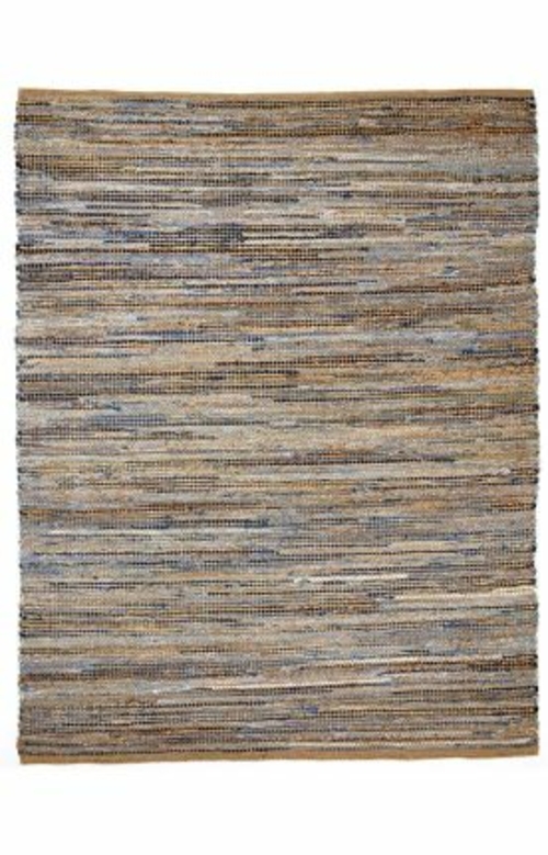 Anji Mountain AMB1032-0810 8 ft. x 10 ft. American Graffiti Denim & Ju