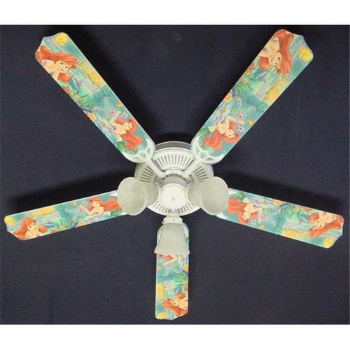 Ceiling Fan Designers 52FAN-DIS-DLMA Disney Little Mermaid Ariel Ceili