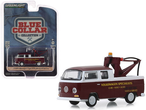 1968 Volkswagen Type 2 Double Cab Tow Truck Doka with Drop in Tow Hook