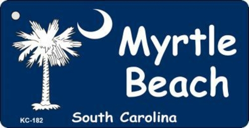 Smart Blonde KC-182 Myrtle Beach Novelty Key Chain
