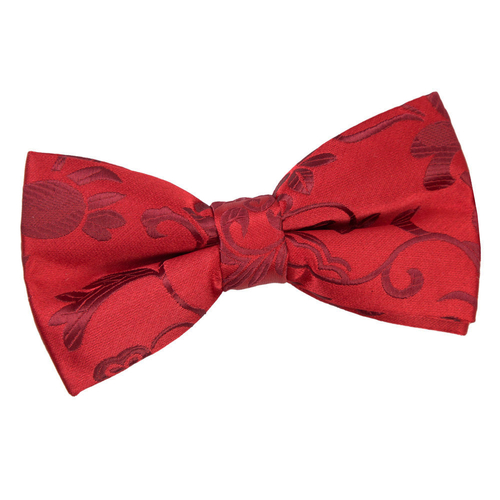 Passion Pre-Tied Bow Tie - Burgundy