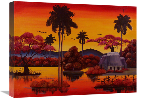 Global Gallery GCS-477320-1824-142 18 x 24 in. Palms Way Art Print - F