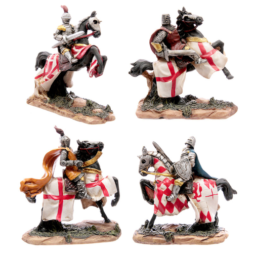Battle Ready Novelty Knight Riding Horse