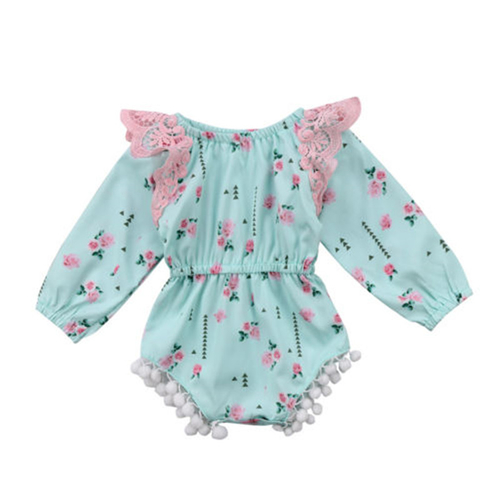 Cute Newborn Kids Baby Girl Clothes Long Sleeve