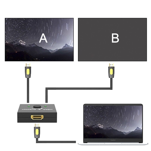 HDMI 2.0 Bi direction Smart Switcher 2x1 1080p 4K