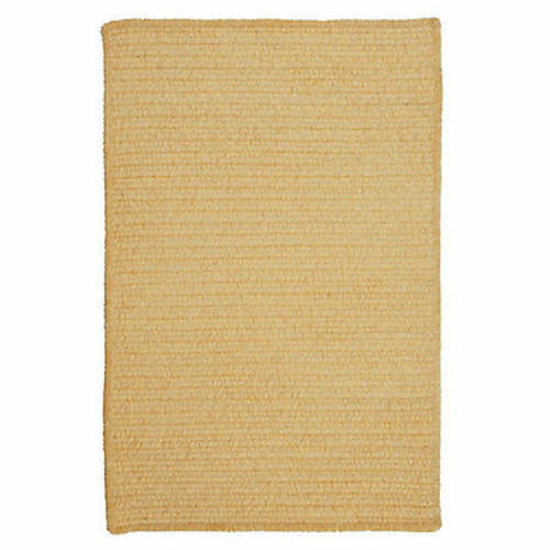 Colonial Mills Rug M301R036X060S Simple Chenille - Dandelion 3 ft. x 5