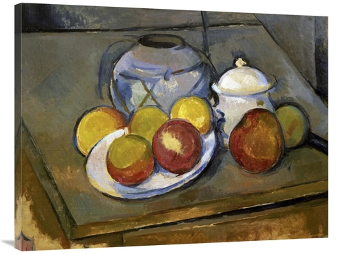 Global Gallery GCS-281843-40-142 40 in. Flawed Vase, Sugar Bowl & 