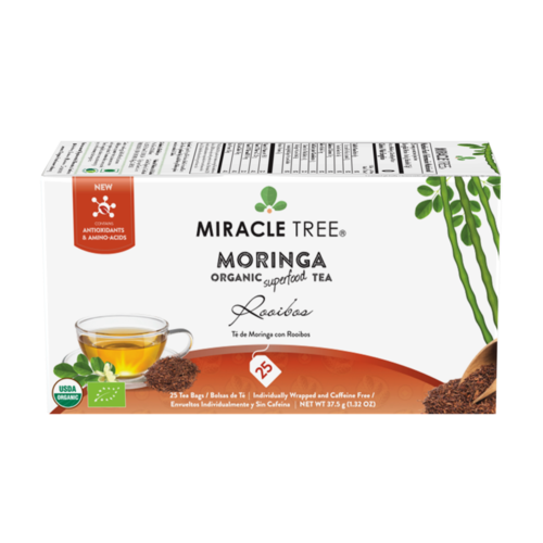 Miracle Tree's Organic Moringa Tea, Rooibos