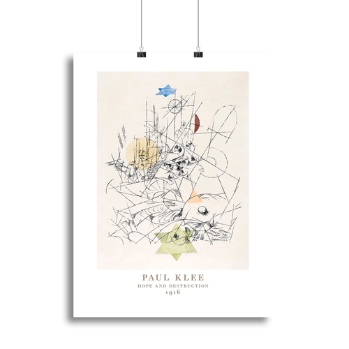 Hope and Destruction 1916 No.2 Canvas Print or Poster