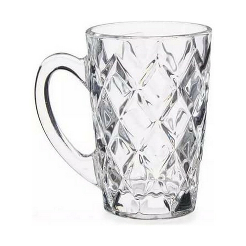 Cup Diamond Transparent Glass 110 ml