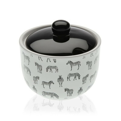 Sugar Bowl Versa Ceramic 11,2 x 10,3 x 11,2 cm 8,1 x 12,2 x 12,3 cm