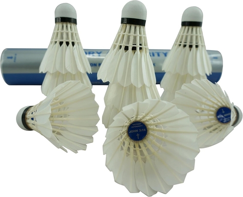 Professional Player Shuttles Feather Shuttle - White