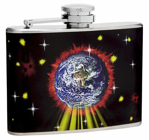 4oz Hip Flask, Third Rock From The Sun