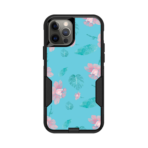 MightySkins OTCIP12-Water Flowers Skin for Otterbox Commuter iPhone 12