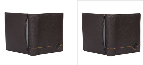 Mens Book Shape Leather Wallet  PACK OF 2