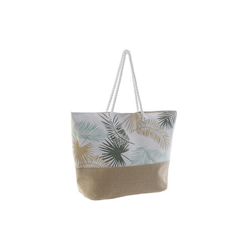 Beach Bag DKD Home Decor Brown Green Beige 60 x 16 x 42 cm