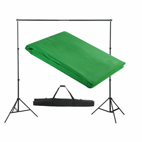 Backdrop Support System 10 x 10 ft Green