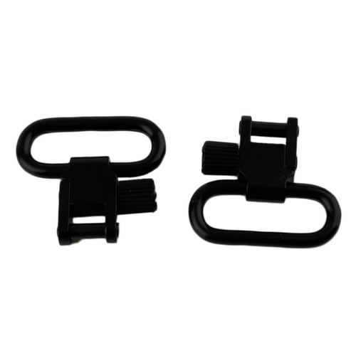 2Pcs 1 Inch Military Quick Detachable Black Super