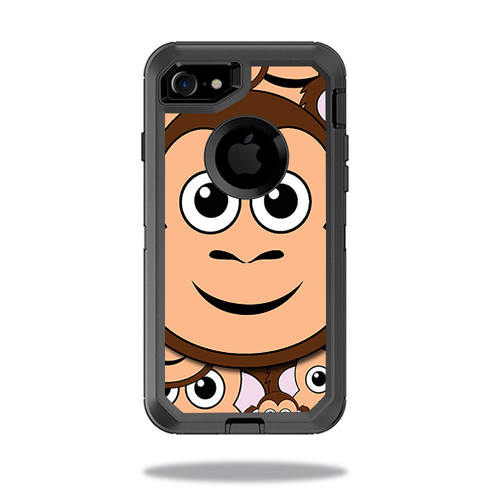 MightySkins OTDIP8-Monkey Skin for Otterbox Defender iPhone SE 2020 7 