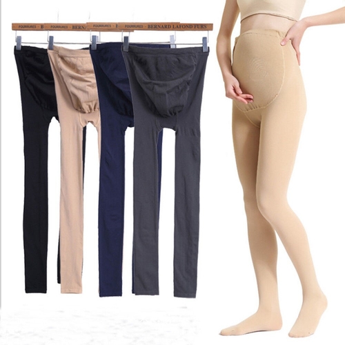 Female pregnant women high waist high elastic