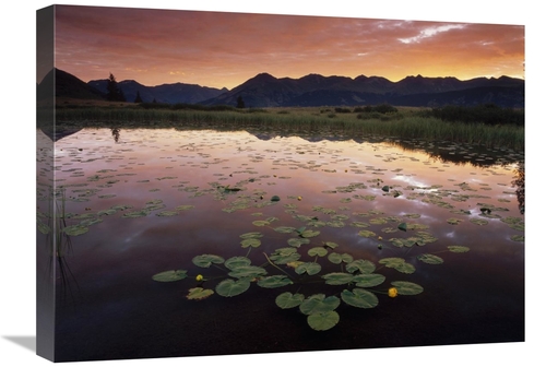 Global Gallery GCS-452012-1824-142 18 x 24 in. Sunrise Over Granadier 