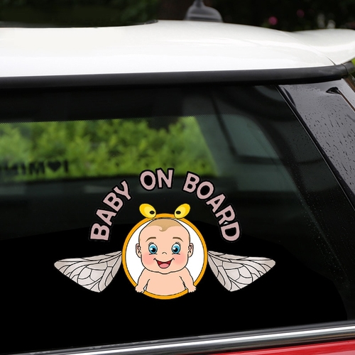 Removable & Reusable Stickers For " Baby ON