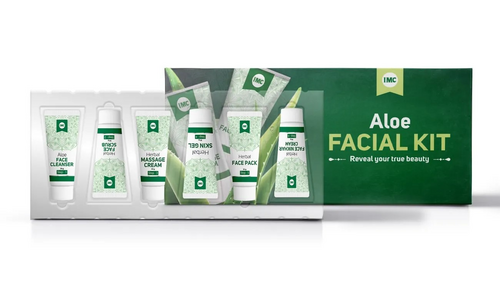 Aloe Facial Kit (Set Of 6 Pcs)