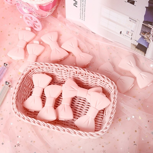 1PC Cute Pink Bow Shape Clips Snack Sealing