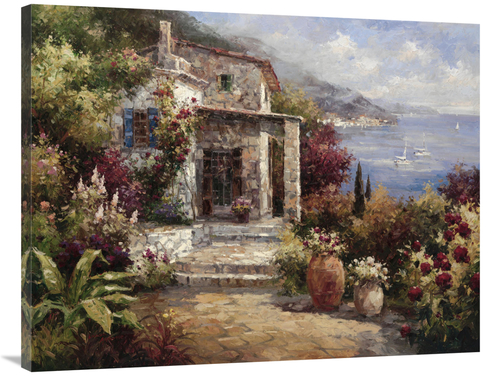 Global Gallery GCS-125952-3040-142 30 x 40 in. Monterosso VIlla Art Pr