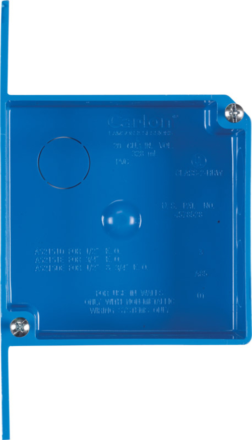 Thomas & Betts A5215ER-CAR 0.75 in. Knockouts 2 Gang Quick Connect