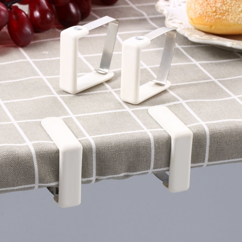 4PCS/SET 4.5*5cm Stainless Steel Tablecloth Clip