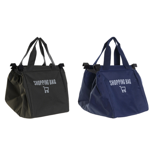 Cool Bag DKD Home Decor Green Navy Blue PVC Metal Aluminium 30 x 40 cm