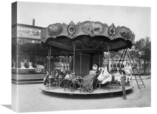 Global Gallery GCS-455116-22-142 22 in. Paris, 1923 - Fete Du Tron
