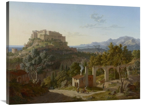 Global Gallery GCS-459973-3040-142 30 x 40 in. Landscape with the Cast