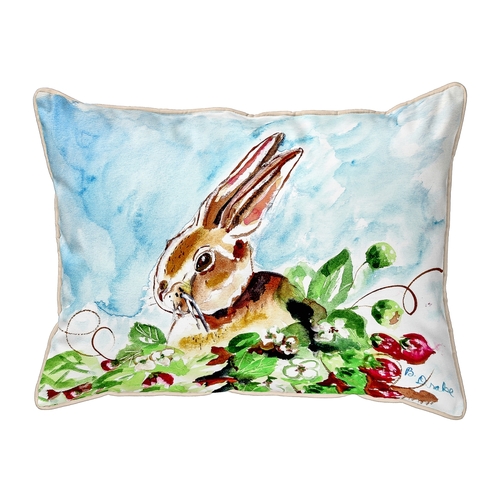 Betsy Drake SN816 11 x 14 in. Jack Rabbit Left Small Pillow